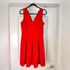 BANANA REPUBLIC pleated dress with pockets!!